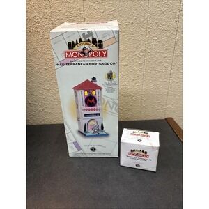 Dept 56‎ Monopoly Sixty Mediterranean Ave Mediterranean Mortgage Co NIB